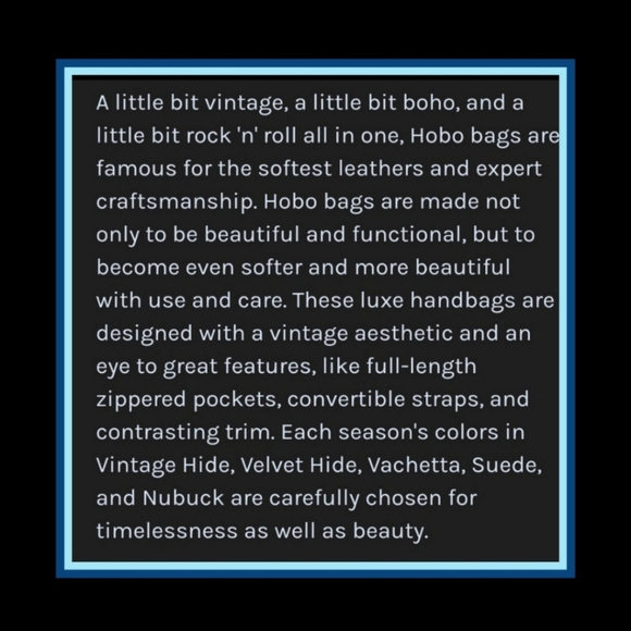 HOBO The Original Vintage Black Leather Cinched Top Crossbody Bag - Picture 6 of 7